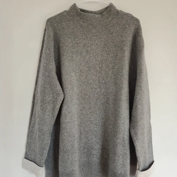 J. Jill Gray Sweater NWT - Picture 2 of 3
